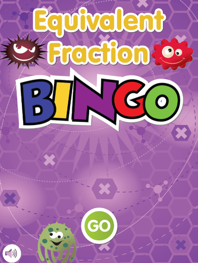 equal fraction bingo